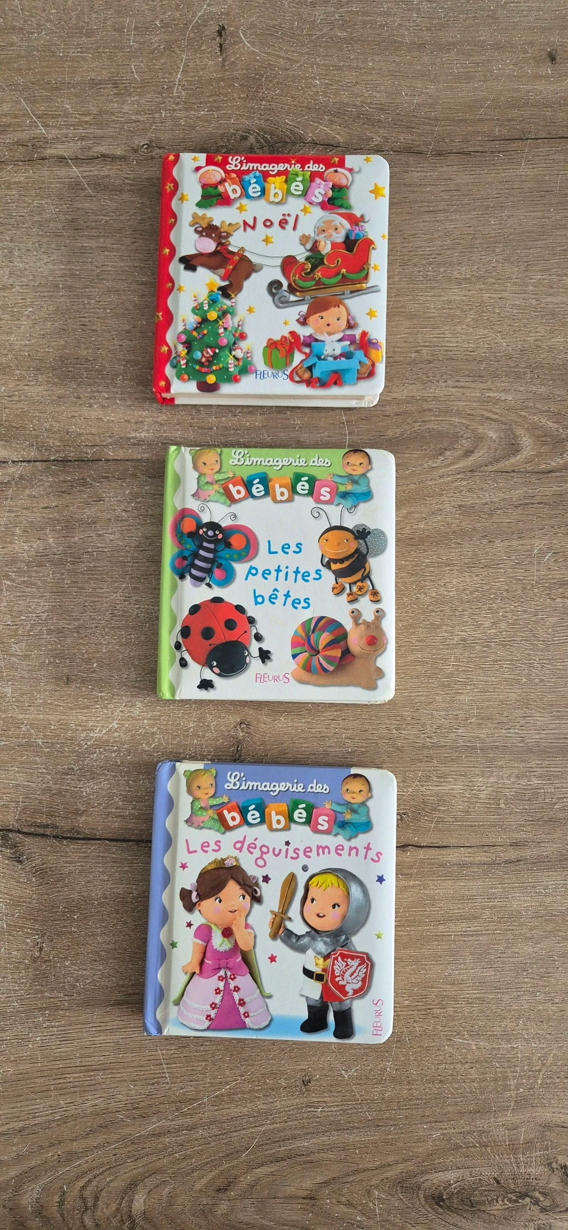 Lot livres L'imagerie des bébés 